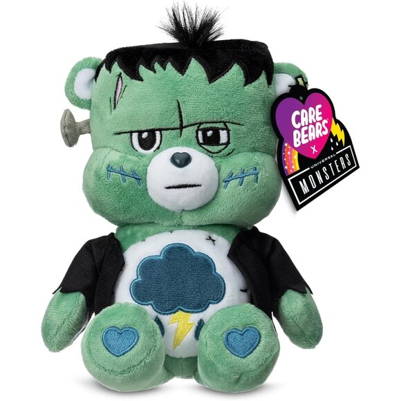 Care Bears Grumpy as Frankenstein 9 Plush Toy for Kids Soft & Stuffed Animal - Picture 1 of 8